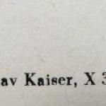 Jaroslav Kaiser - 2x exlibris, Icon, 2x Invitation