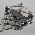 silver brooch - 1992