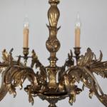 Eight Light Chandelier - bronze - 1880