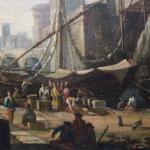 Harbor, Italy 1780, oil on canvas
