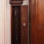 Longcase Clock - tin, solid oak - 1820