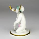 Porcelain Figurine - white porcelain - Gustav Oppel - 1925