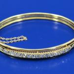 Brilliant Bracelet - gold, brilliant cut diamond - 1930