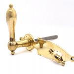 Door handle, brass