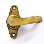 Window handle, brass