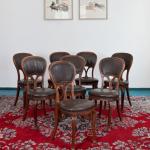 Dining Room Furniture - solid walnut wood - 1904