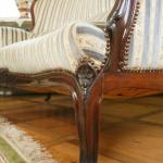 Sofa Set - wood, solid oak - 1920