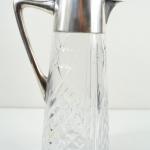 Carafe - cut glass, silver - 1910