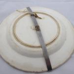 Plate with embossed rim - Teinitz 1830 - 1866