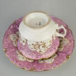 Cup and Saucer - painted porcelain - Dalovice - 1850