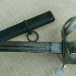 Sabre with Scabbard - 1880