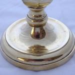 Brass polished solid candlestick 