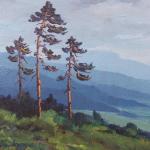 Saskova - Three pines on the hillside
