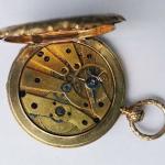 Pocket Watch - steel, enamel - 1900