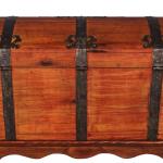 Chest - solid wood, metal - 1720