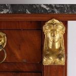 Cabinet - bronze, marble - 1870
