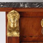 Cabinet - bronze, marble - 1870