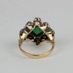 Ladies' Gold Ring - silver, gold - 1950