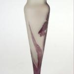 Vase - etched glass, layered glass - Gall - Nancy - 1910