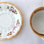 Cup and saucer, Crown of happiness for your days -
