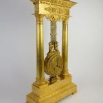 Pendulum Clock - patinated bronze - Perrin Paris - 1820