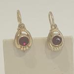 Earrings with Garnets - 1960