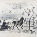 Vojtech Sedlacek - Horse with sledge