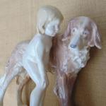 Ceramic Figurine - Child - 1930