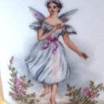 Cup with miniature of ballerina Marie Taglioni 