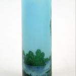 Vase - etched glass, layered glass - Lamartine - 1900
