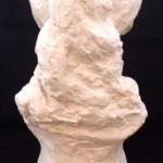Large plaster bust of a woman