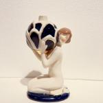 Porcelain Girl Figurine - Royal Dux - 1925