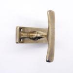 Window handle, white brass
