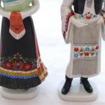 Young man and girl in Hungarian costume - Hollohaz