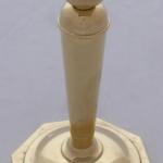 Polished brass candlestick