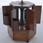 Cigar box and stand - toy machine with melody