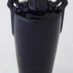 Cobalt vase with antique motif - Josef Strnact, Tr