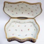 Box - painted porcelain - 1880