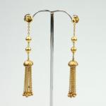Gold Earrings - gold - 1970