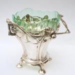 Small Basket - glass, silver - 1905