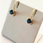 Gold Earrings - yellow gold - 1992