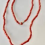 Coral Necklace - coral - 1920