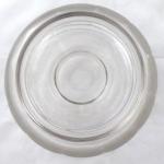Large round bowl with cut lenses