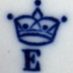 Cup with onion blue pattern - Eichwald, Dubi u Tep