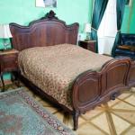 Bedroom Furniture - solid oak, marble - 1880