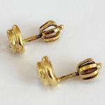 Gold Earrings - yellow gold - 1996