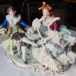 Porcelain Figural Group - 1910