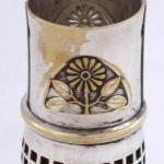 Small candlestick, Viennese Art Nouveau - Argentor