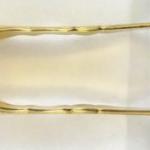 Silver and gilt sugar tongs - Philippe Berthier, P