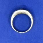 Men's Gold Ring - gold, brilliant cut diamond - 2000